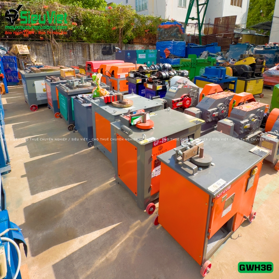 Máy uốn sắt vòng tròn GWH36 Trung Quốc