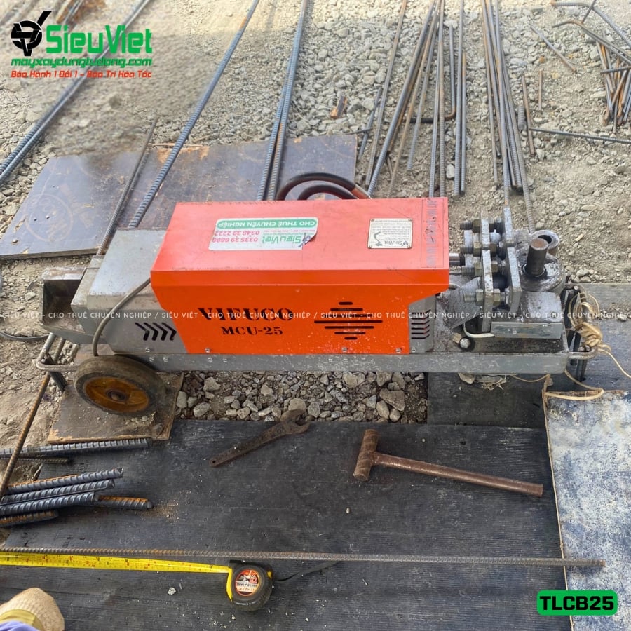 Máy uốn sắt TLCB25 bàn giao