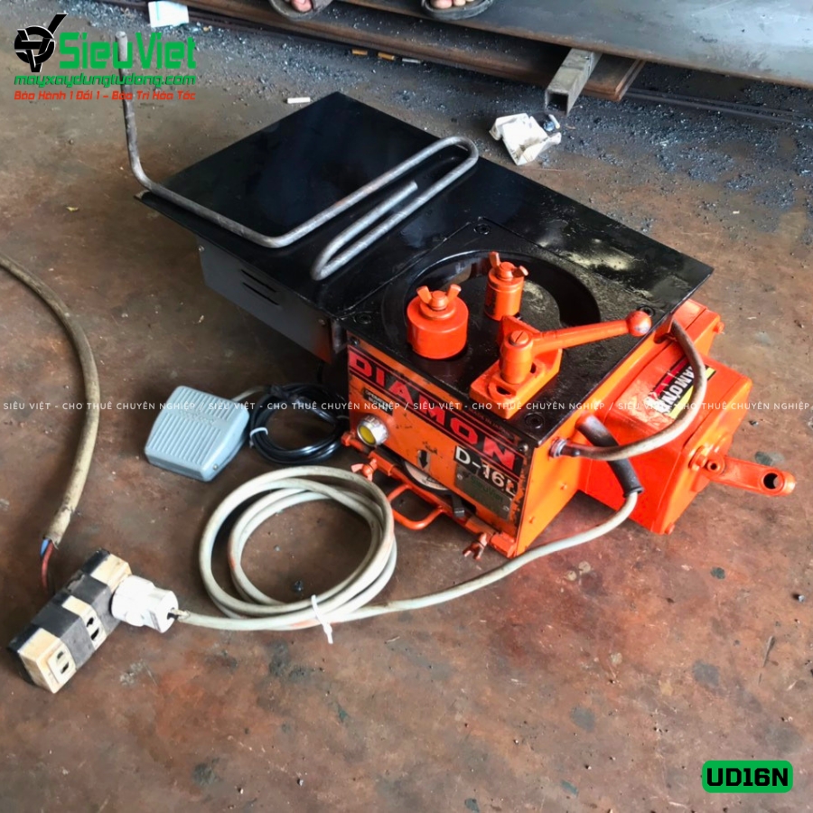 Máy uốn sắt UD16 cũ bàn giao
