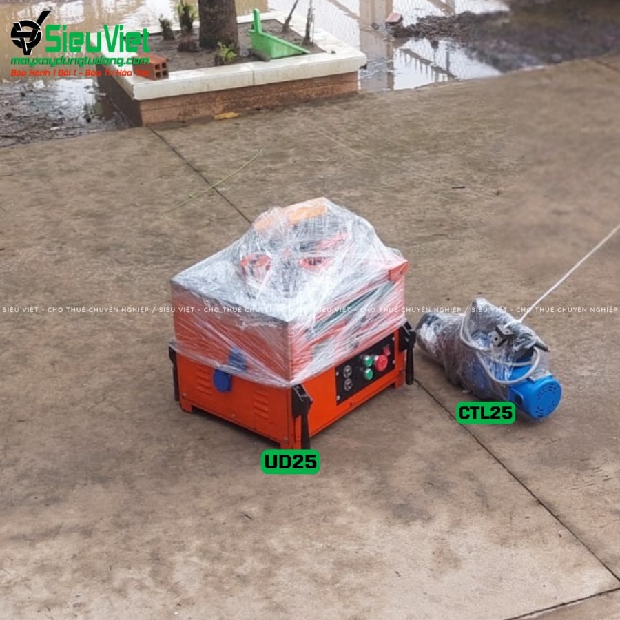 Máy uốn sắt UD25 giao thuê tháng