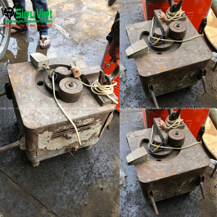 Máy uốn sắt UD25 nội địa Hàn Quốc nhận từ khách hàng