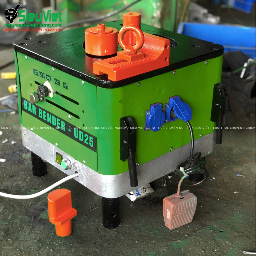 Máy uốn sắt UD25 nội địa Hàn Quốc sau khi đại tu
