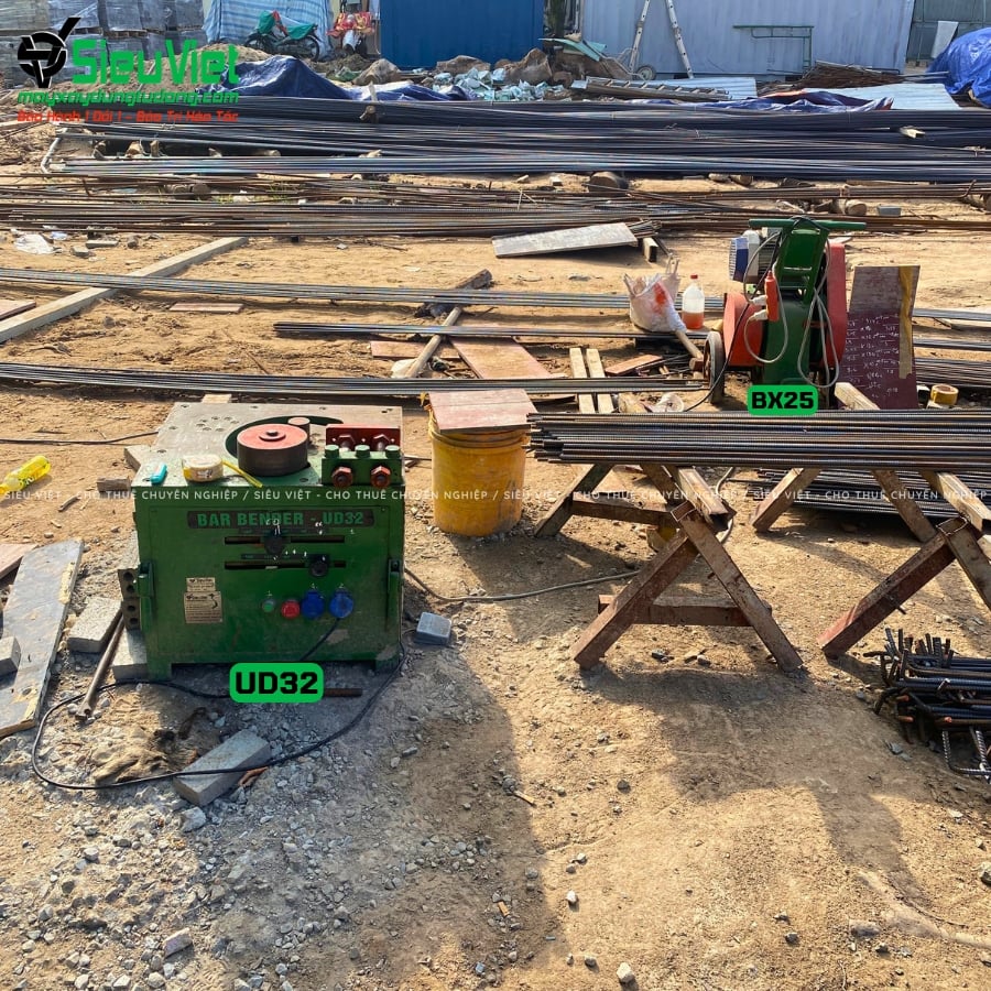 Máy uốn sắt UD32 giao thuê tháng