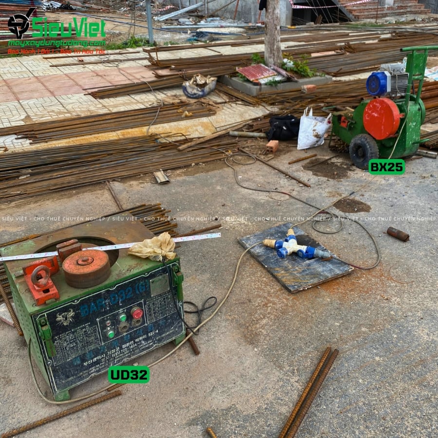 Máy uốn sắt UD32 giao thuê tháng