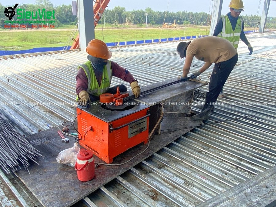 Máy uốn sắt phi 32 điện 1 pha