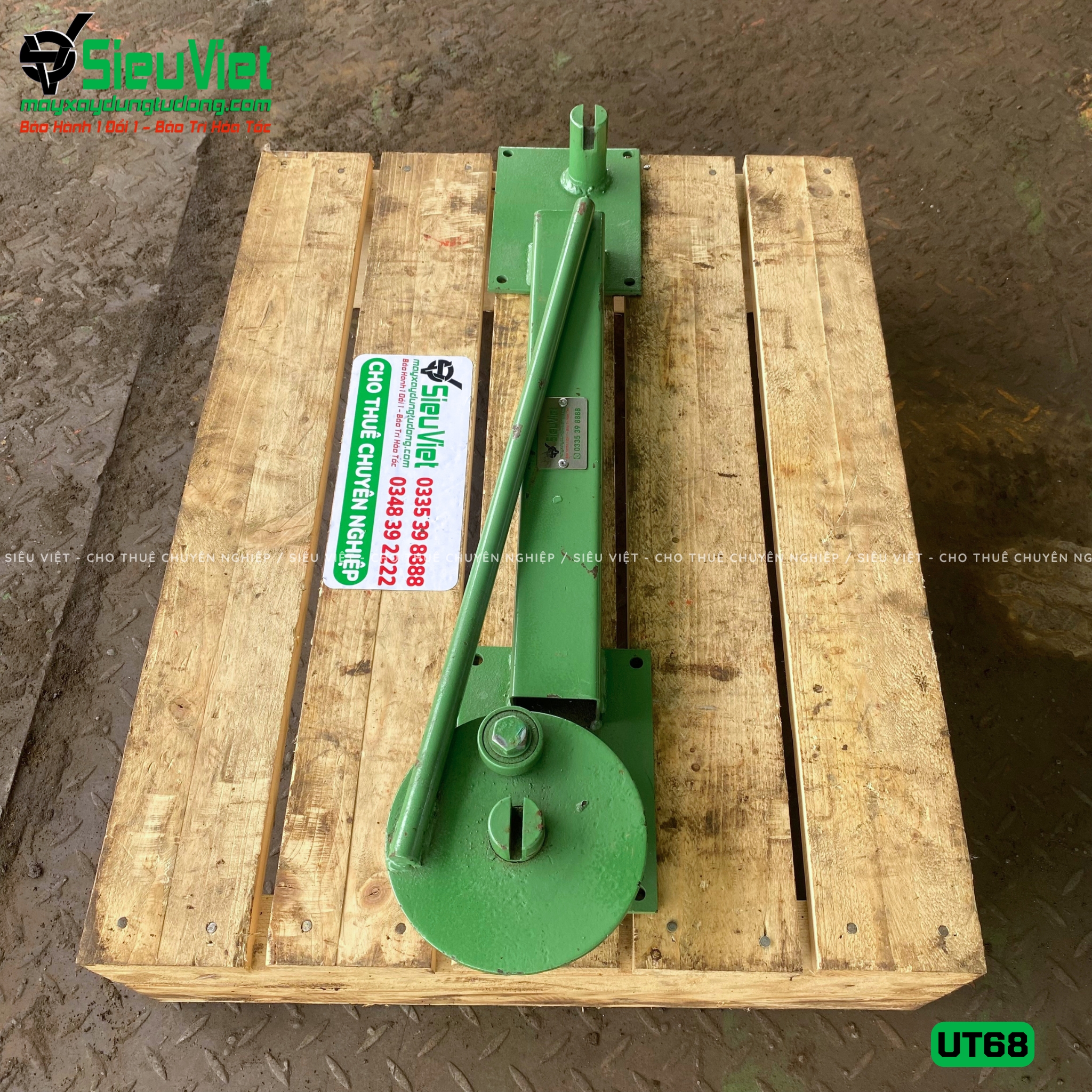 Bàn uốn sắt xây dựng phi 6-8mm UT68