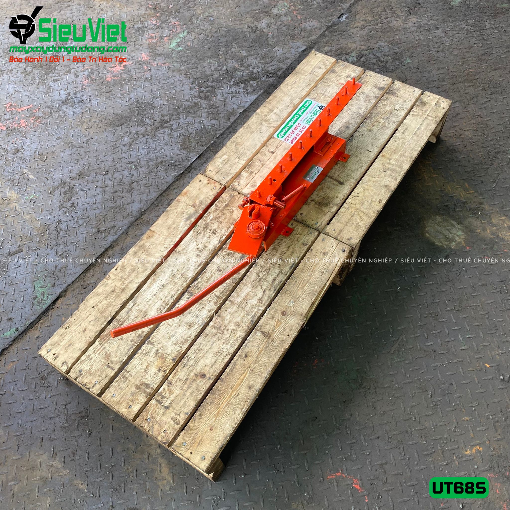 Bàn uốn sắt xây dựng phi 6-8mm UT68S