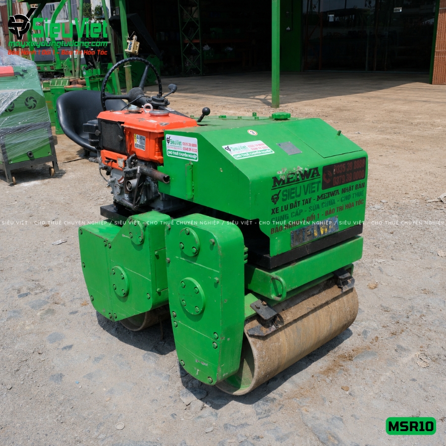Tổng quan xe lu rung nhỏ Meiwa MSR10