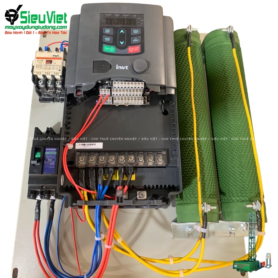Tủ điện 220V-1 Pha (Biến Tần) vận thăng nâng hàng VTSV500 VTSV1000