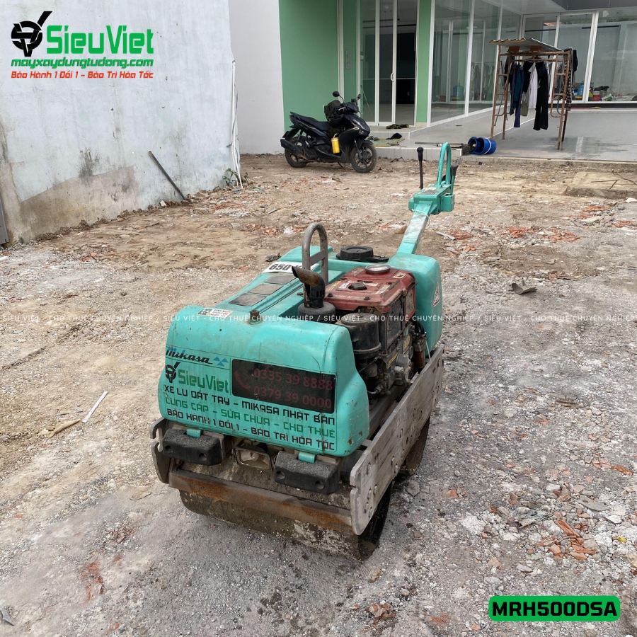 Xe lu dắt tay Mikasa MRH500DSA bàn giao