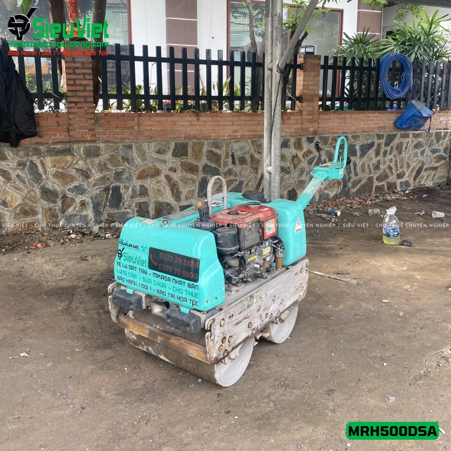 Xe lu dắt tay Mikasa MRH500DSA bàn giao