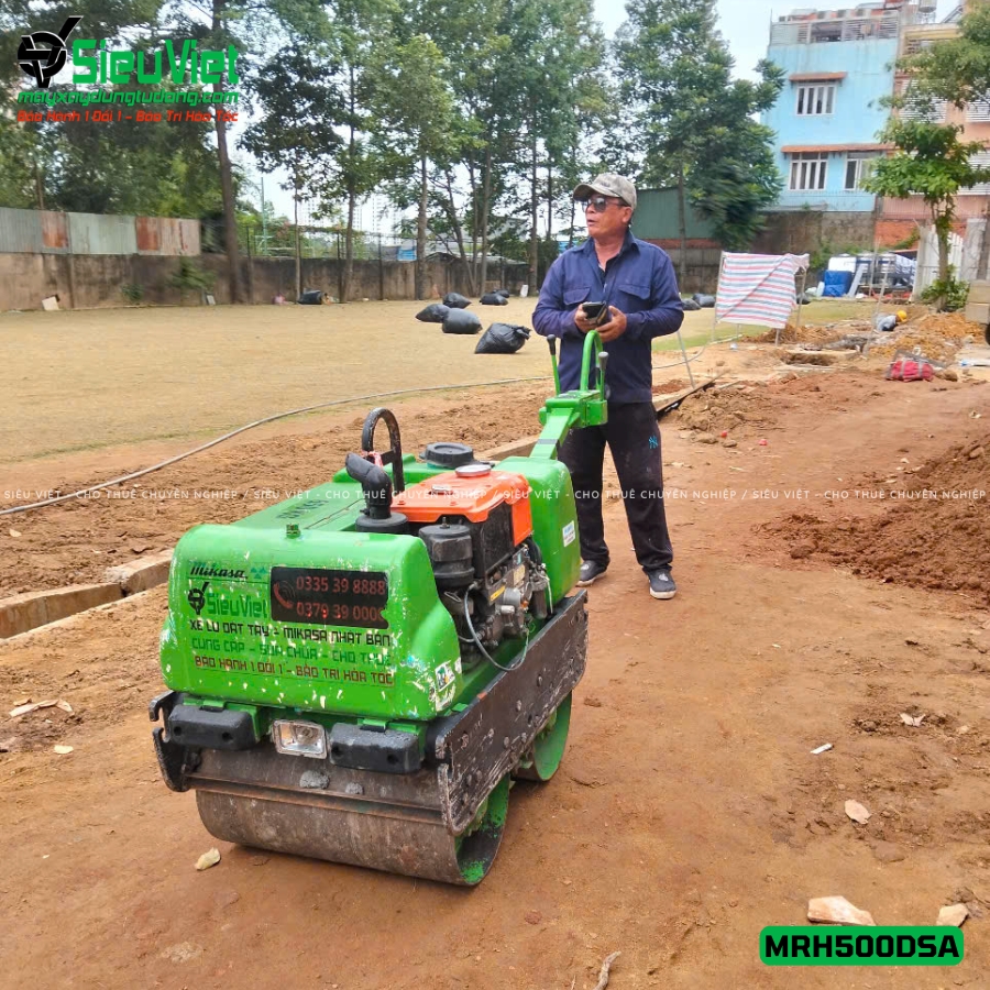 Xe lu dắt tay Mikasa MRH500DSA bàn giao