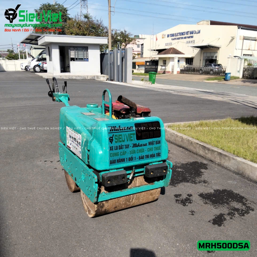 Xe lu dắt tay Mikasa MRH500DSA bàn giao