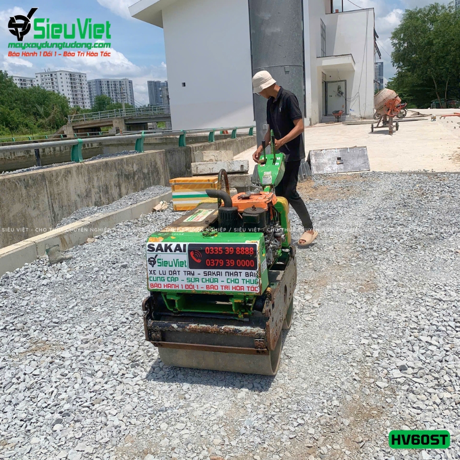 Xe lu dắt tay Sakai HV60ST bàn giao