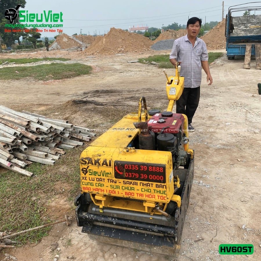 Xe lu dắt tay Sakai HV60ST bàn giao