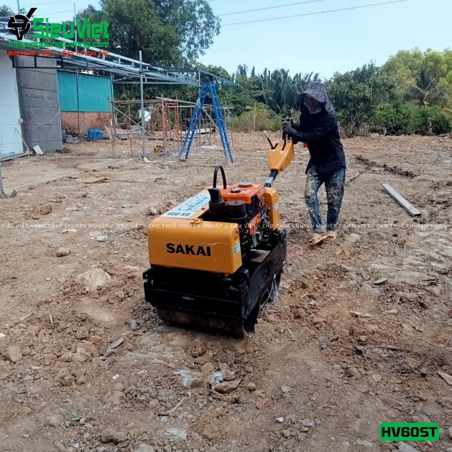 Xe lu dắt tay Sakai HV60ST bàn giao