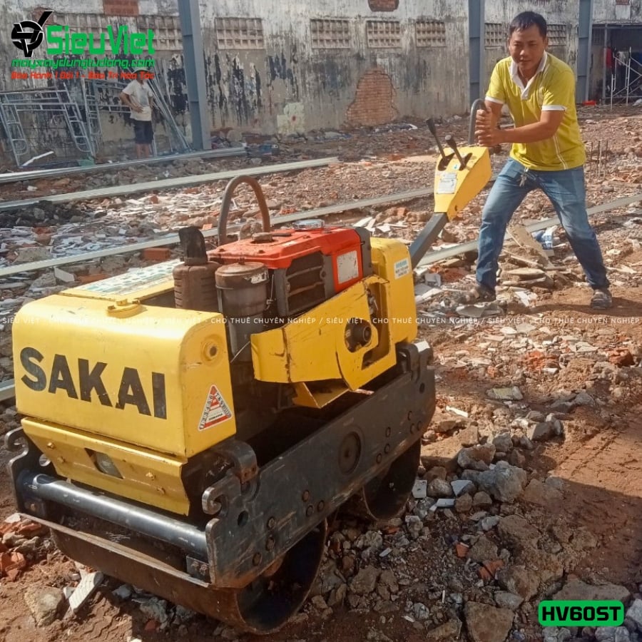 Xe lu dắt tay Sakai HV60ST bàn giao