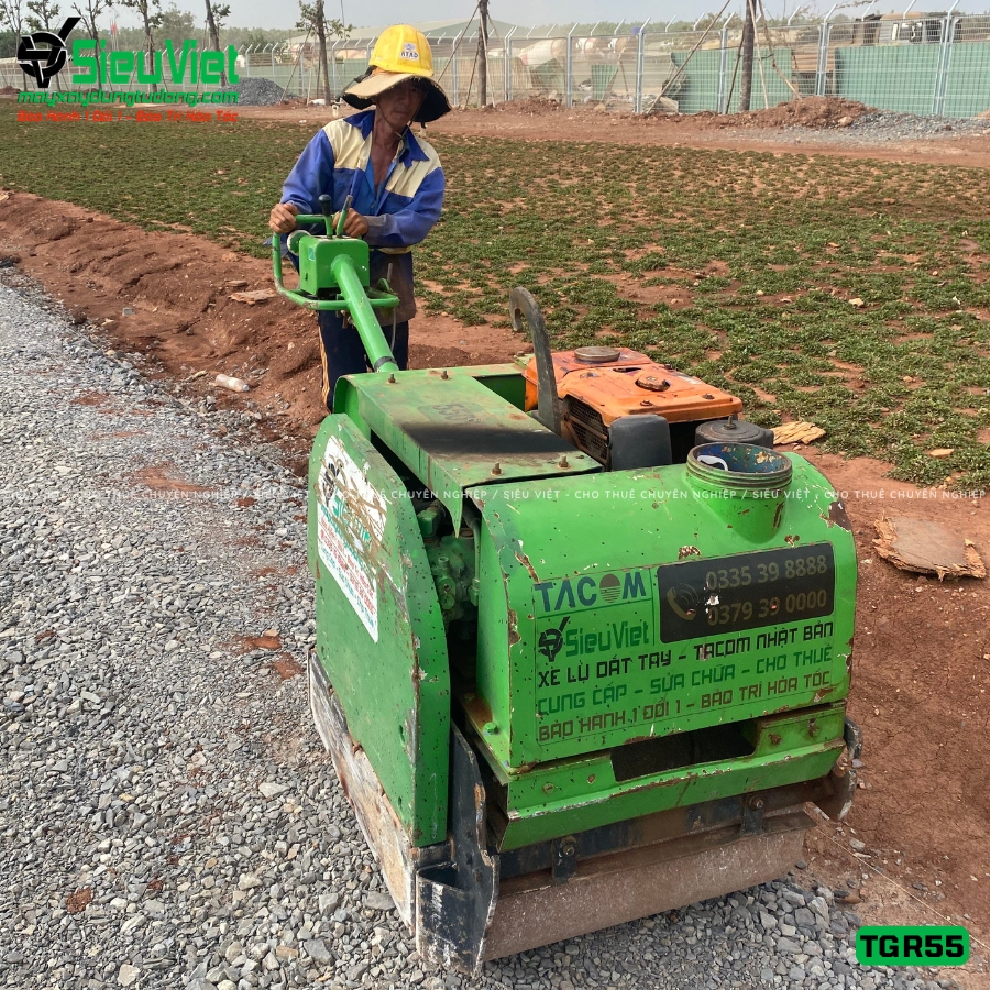 Xe lu dắt tay Tacom TGR55 bàn giao