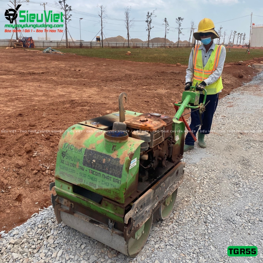 Xe lu dắt tay Tacom TGR55 bàn giao