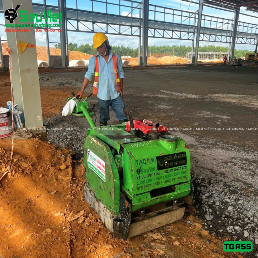 Xe lu dắt tay Tacom TGR55 bàn giao