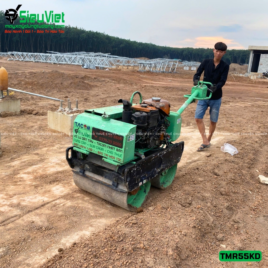 Xe lu dắt tay Tacom TMR55KD bàn giao