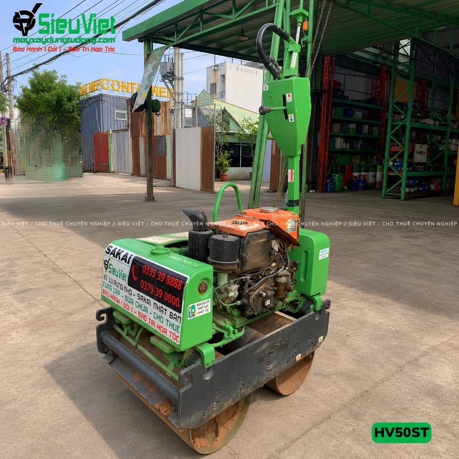 Xe lu rung dắt tay Sakai HV60ST