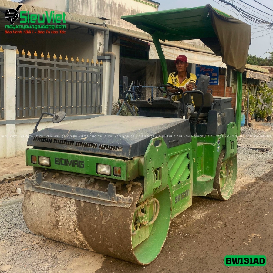 Xe lu rung nhỏ Bomag BW131AD giao bán tại Củ Chi