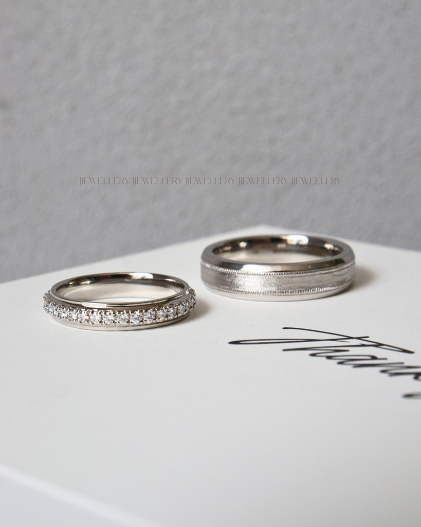 NHẪN CƯỚI VÀNG TRẮNG 10K CÓ BỀN KHÔNG? GIẢI ĐÁP CHUYỆN XỈN MÀU & CÁCH BẢO QUẢN