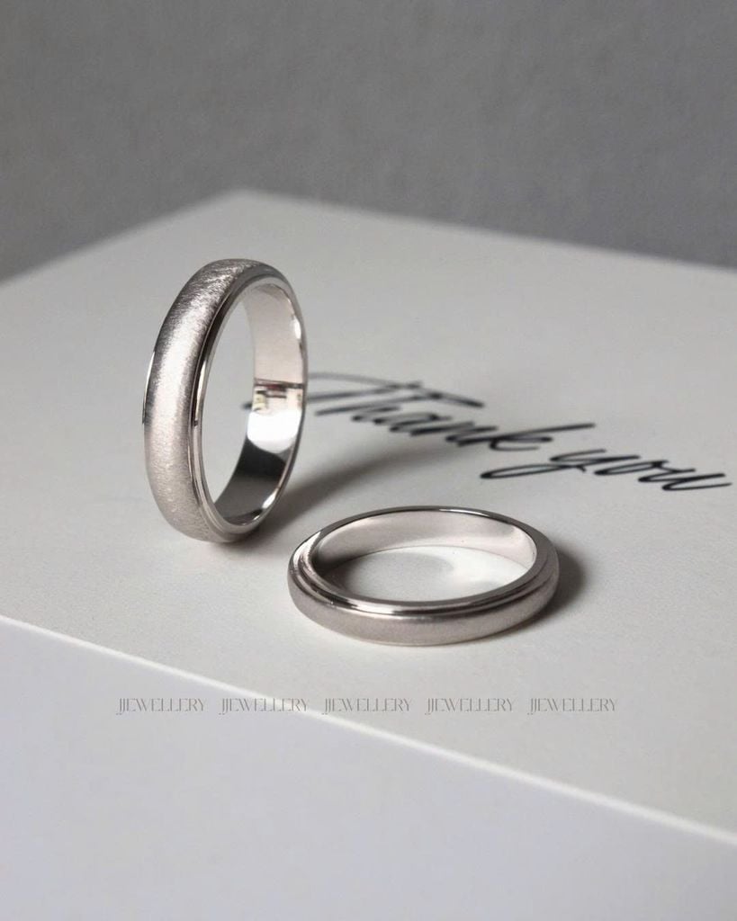 NHẪN CƯỚI VÀNG TRẮNG NAM TẠI TPHCM: CÁCH CHỌN THIẾT KẾ, 10K/14K/18K VÀ GIÁ