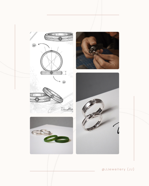 Thiết Kế Nhẫn Cưới PT900 Tại JJewellery