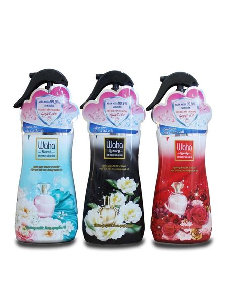Nước xịt thơm vải & quần áo khô Waha