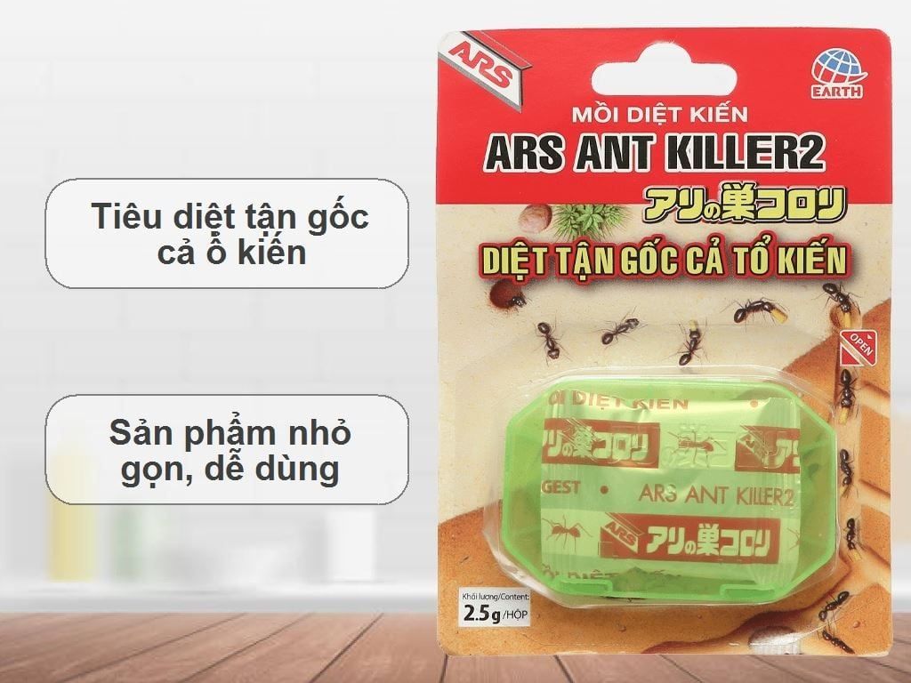 Mồi diệt kiến - Bẫy diệt kiến ARS hộp 2,5g