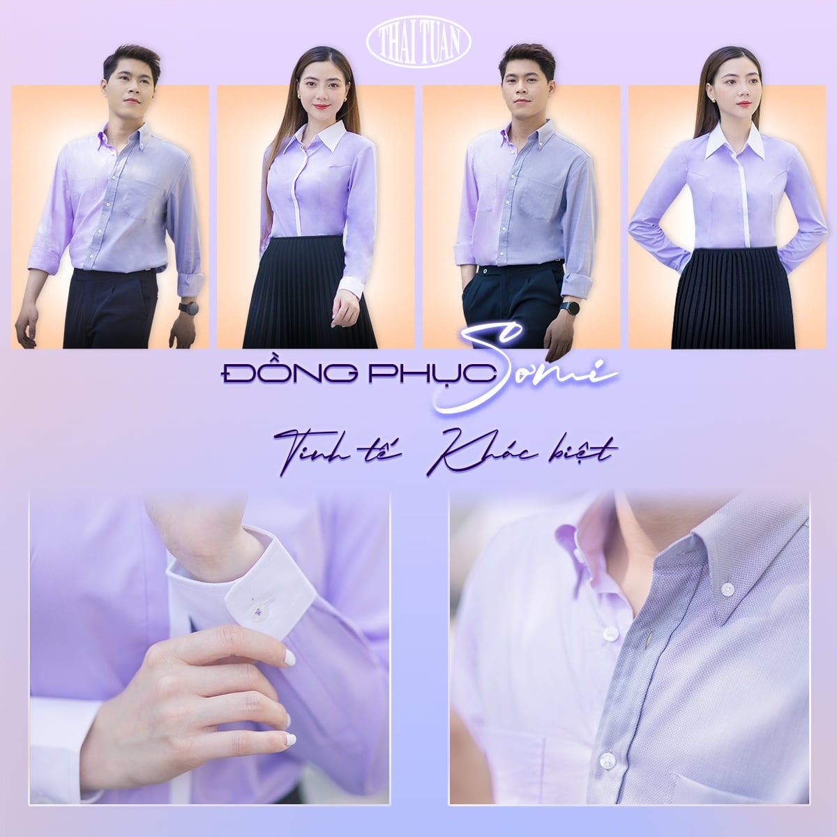 Đồng phục sơ mi Thái Tuấn – Giải pháp đồng phục tinh tế cho doanh nghiệp