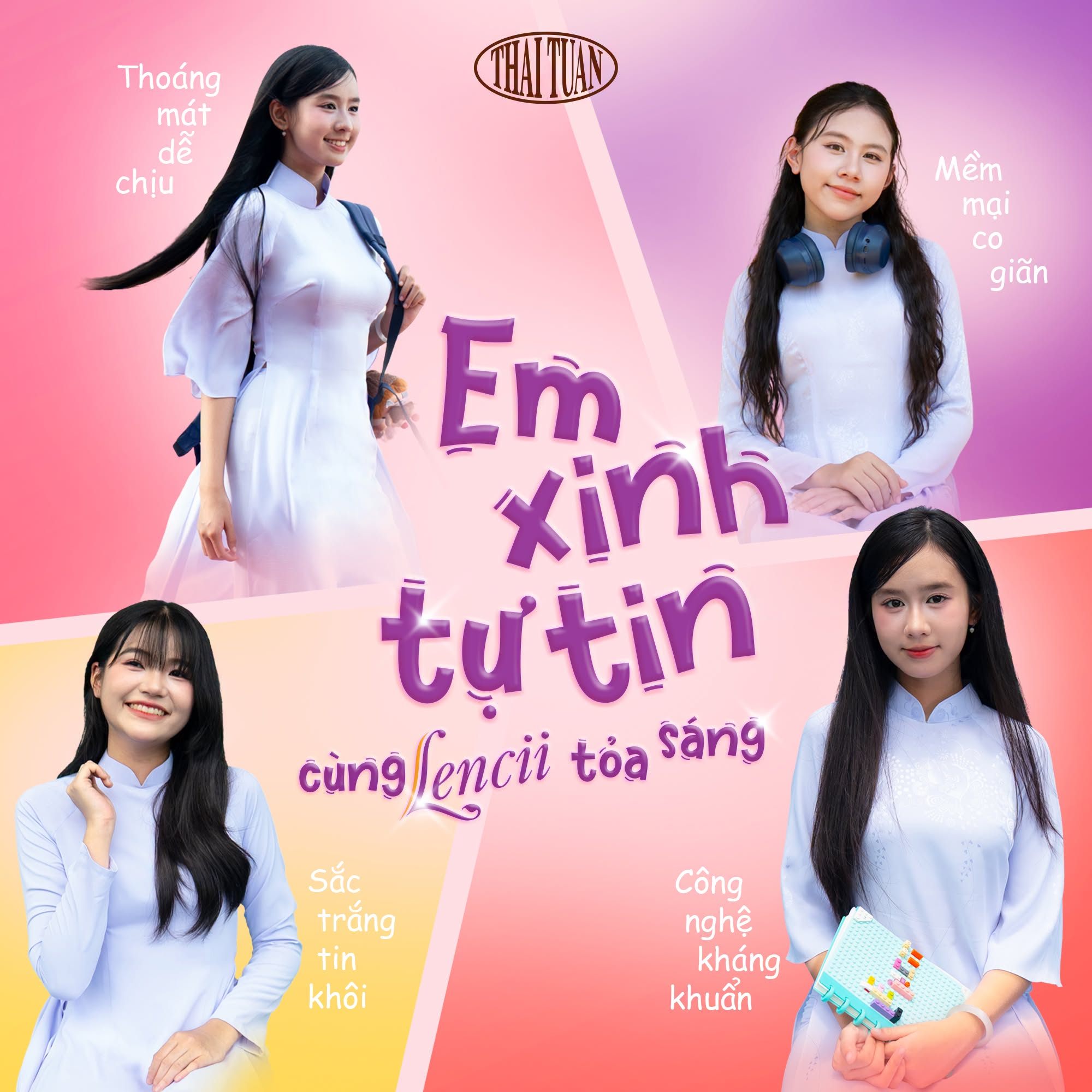 Mới Ra Mắt Bộ Sưu Tập Vải Áo Dài Lencii Thái Tuấn 2026