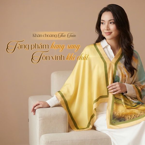 Khăn Choàng Thái Tuấn - Bí Quyết Nâng Tầm Phong Cách