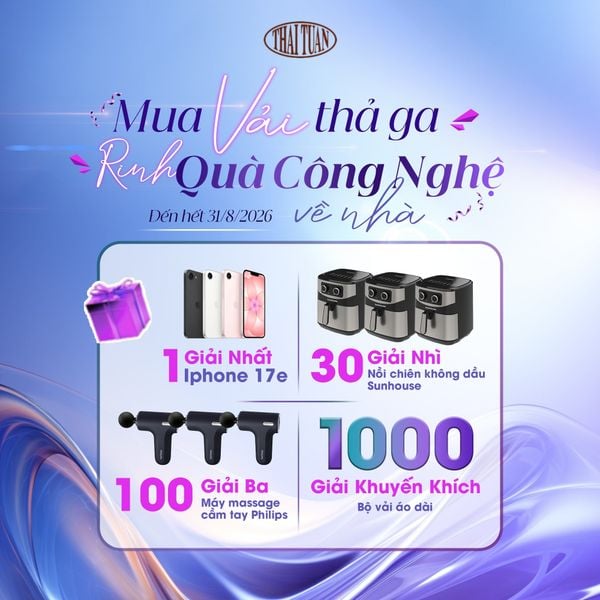 CỰC HOT | MUA VẢI THẢ GA - RINH QUÀ CÔNG NGHỆ VỀ NHÀ