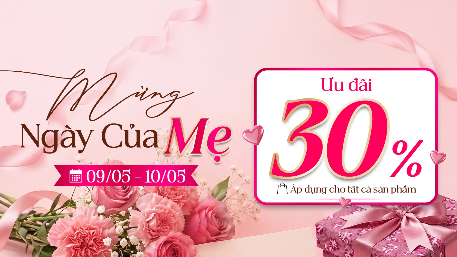 MỪNG NGÀY CỦA MẸ THÁI TUẤN ƯU ĐÃI ĐẾN 30%