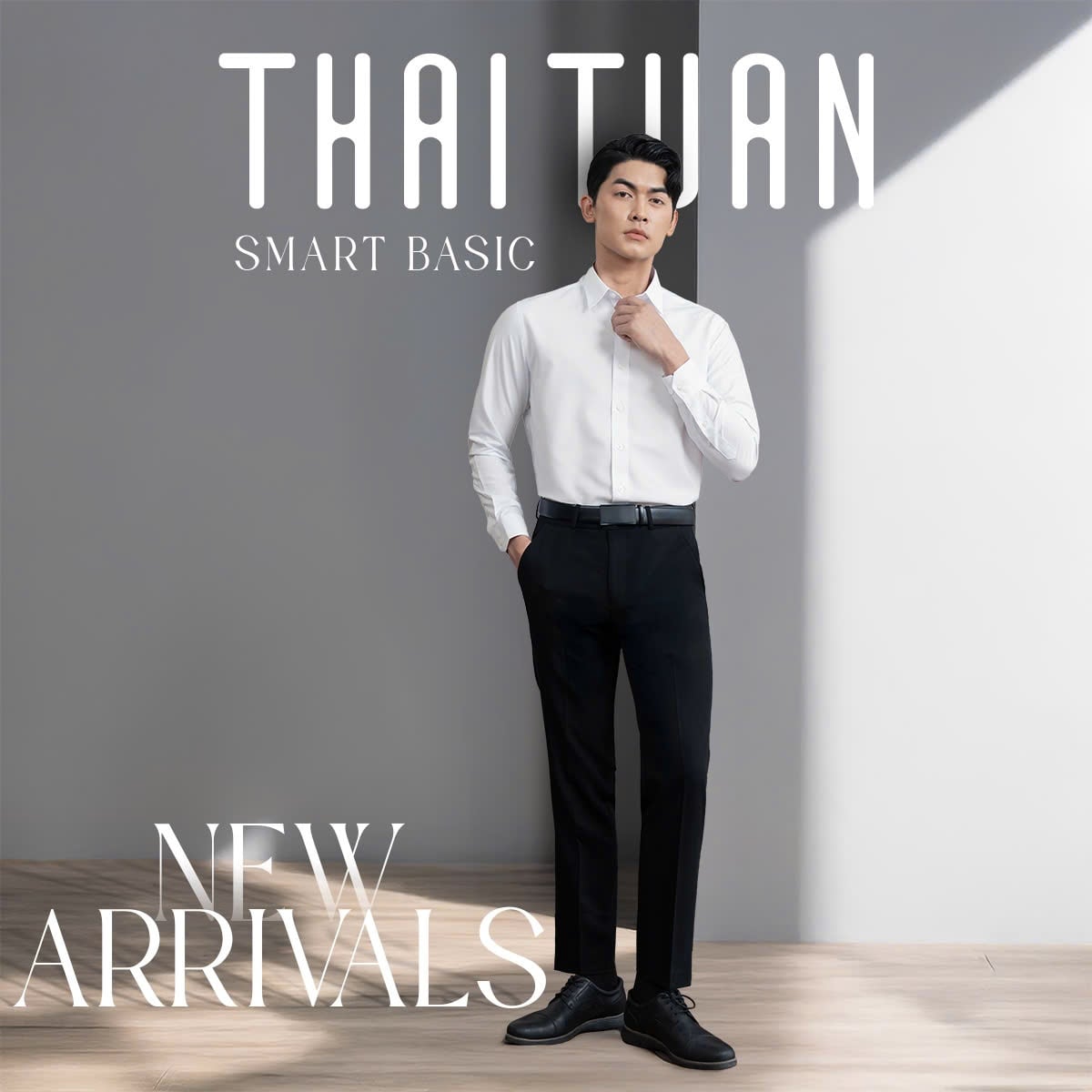 THÁI TUẤN RA MẮT DÒNG THỜI TRANG CÔNG SỞ - SMART BASIC