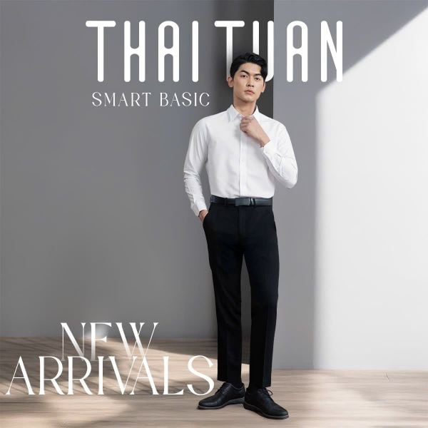 THÁI TUẤN RA MẮT DÒNG THỜI TRANG CÔNG SỞ - SMART BASIC
