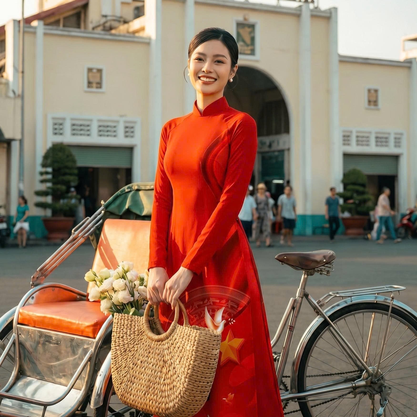 THÁI TUẤN RA MẮT VẢI ÁO DÀI DẤU ẤN TỰ HÀO CHÀO MỪNG ĐẠI LỄ