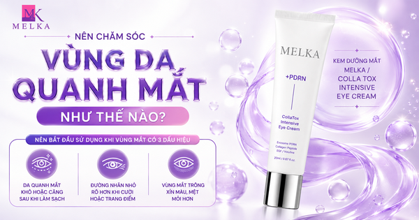 Da quanh mắt khô và dễ lộ nếp nhăn: Nên chăm sóc thế nào?