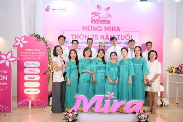 🎉 KỶ NIỆM 25 NĂM MỸ PHẨM MIRA – CHẮP CÁNH CHO VẺ ĐẸP THĂNG HOA