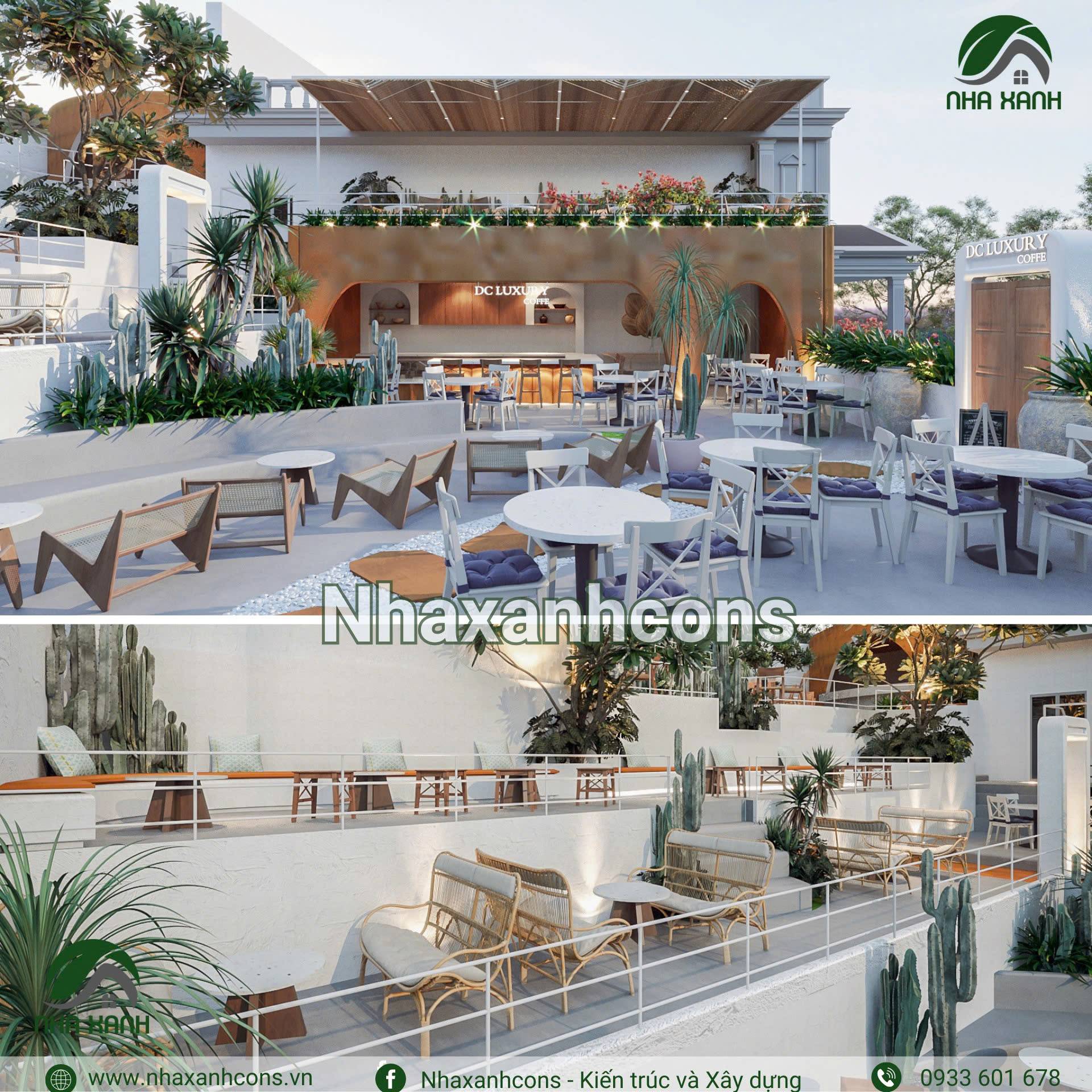 Thiết kế quán cà phê khung thép tiền chế tại Bà Rịa-Vũng Tàu – Đón đầu làn sóng du lịch Biển