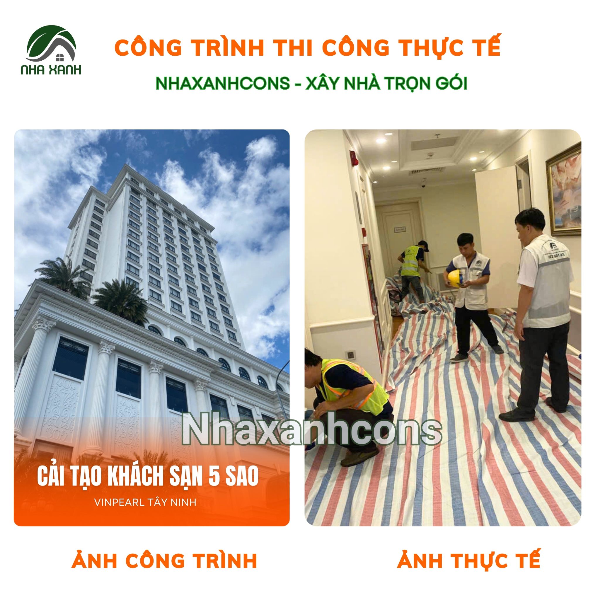 Thi công cải tạo khách sạn 5 sao tại Tây Ninh