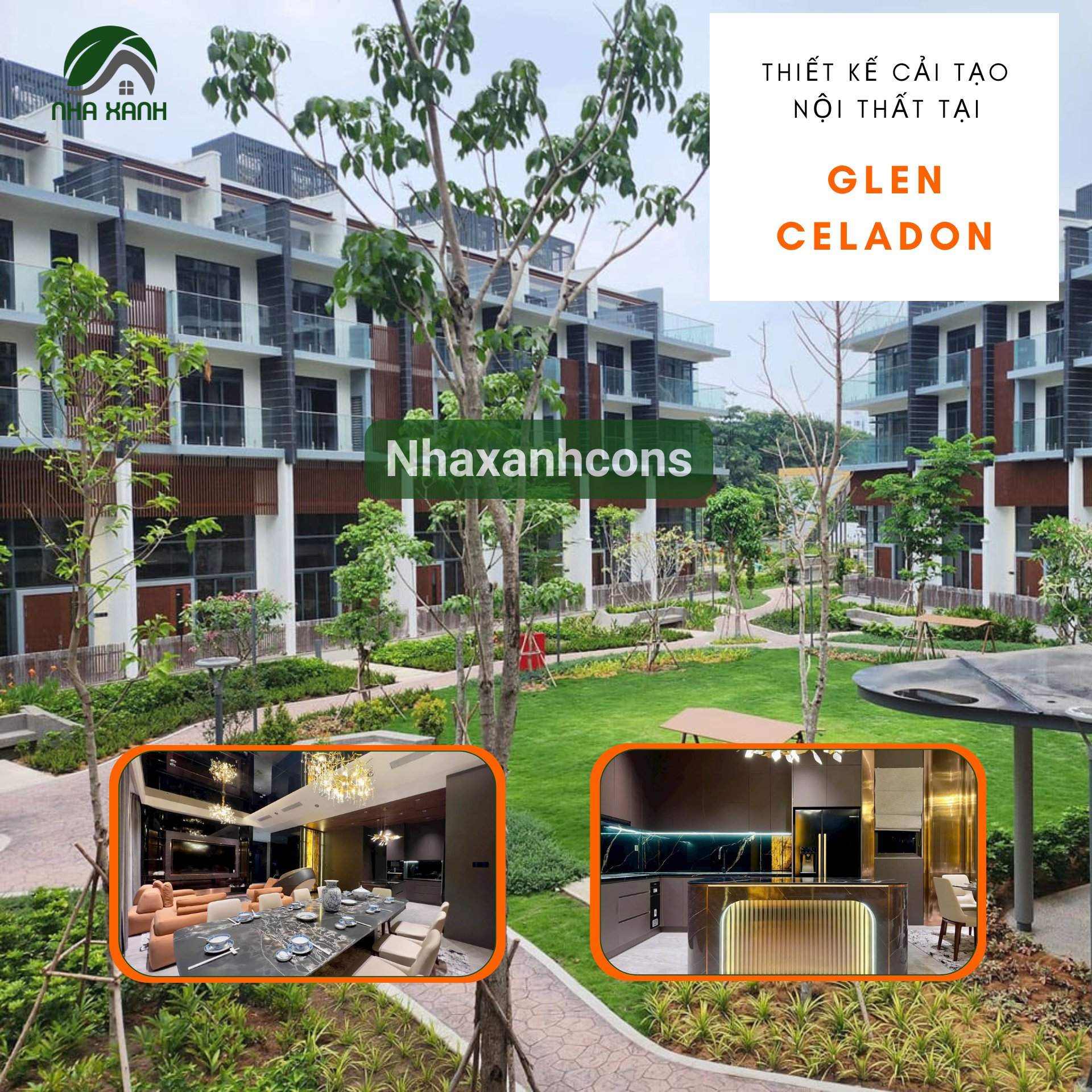 Thiết kế cải tạo nội thất tại Glen Celadon – Giải pháp nâng tầm không gian sống hiện đại