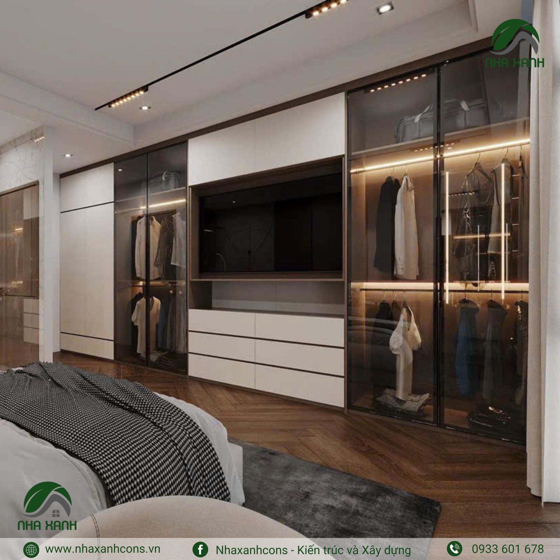 Thiết kế nội thất biệt thự sang trọng hiện đại tại TPHCM