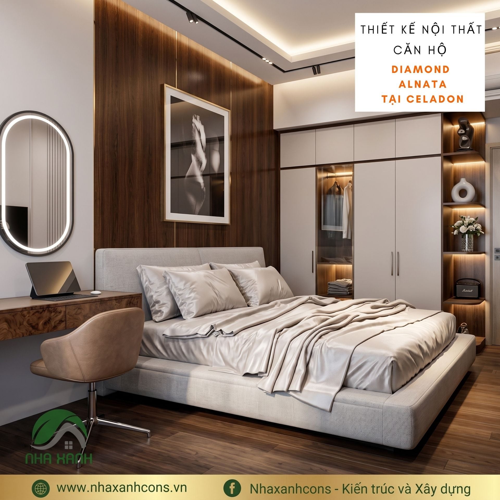 Thiết Kế Căn Hộ Celadon 150m2 Hiện Đại – Giải pháp không gian sống hiện đại tại Tân Phú