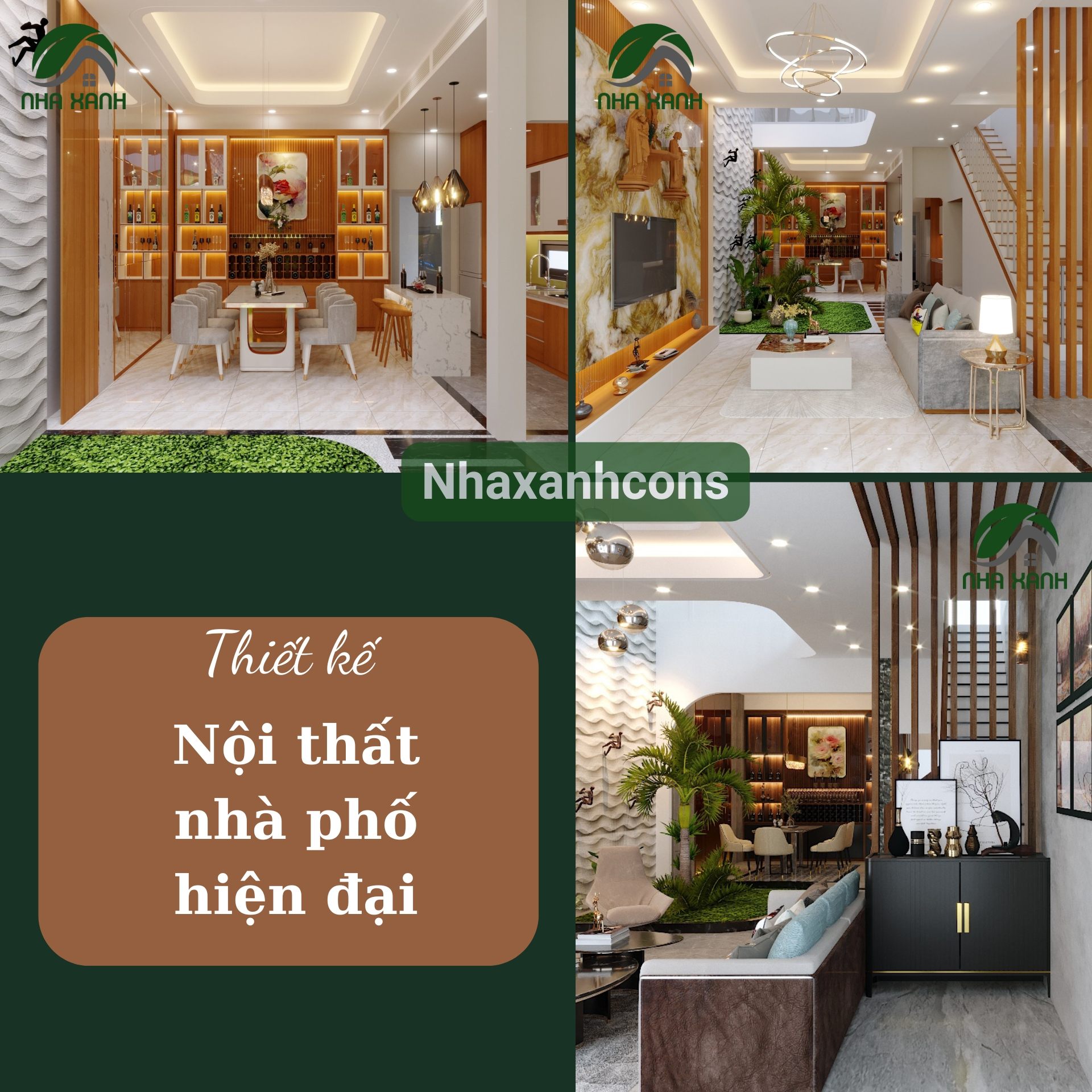 Thiết kế thi công nội thất tại Bến Tre ,Minh bạch cùng Nhaxanhcons