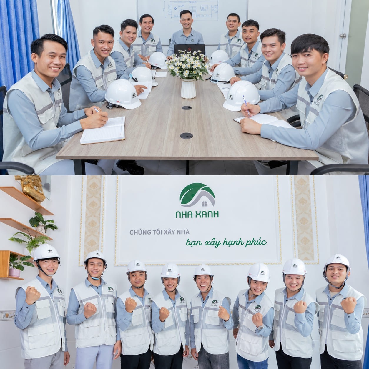 Nhaxanhcons - Công ty thiết kế nhà hàng 3 tầng đẹp