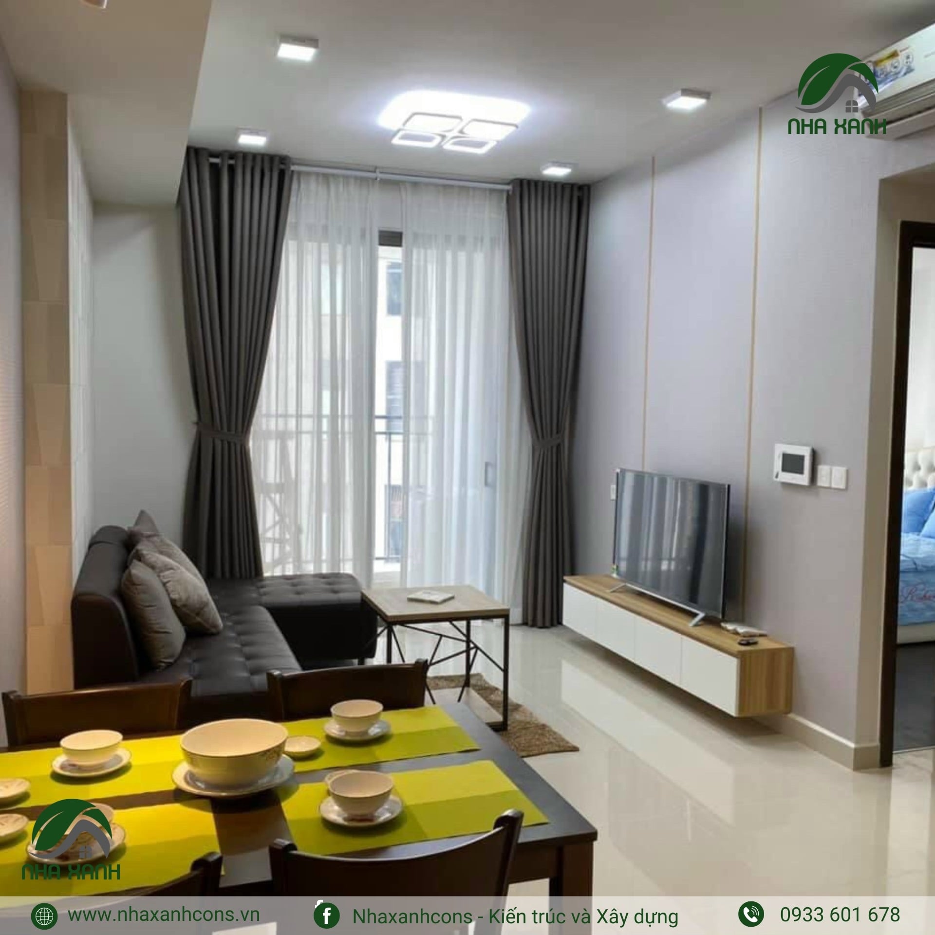 Hạng mục thiết kế thi công nội thất tại Eco Green Saigon – Quận 7